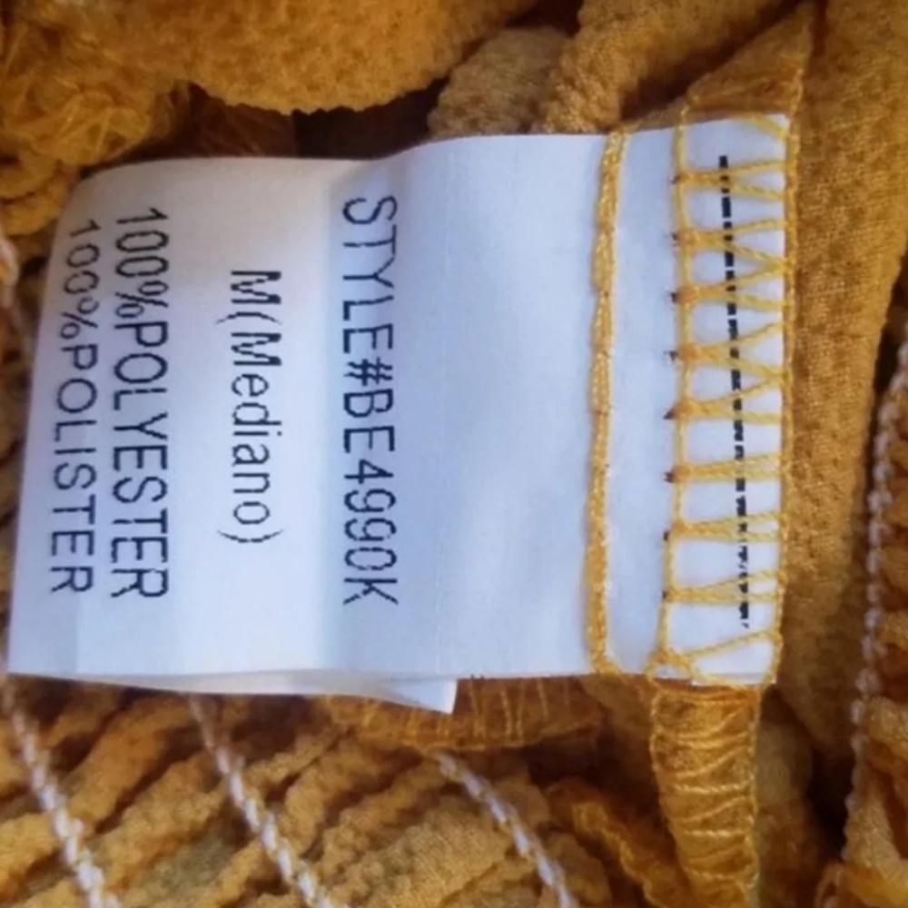 NWT Smocked Lace-Up Off The Shoulder Top - Picture 12 of 12